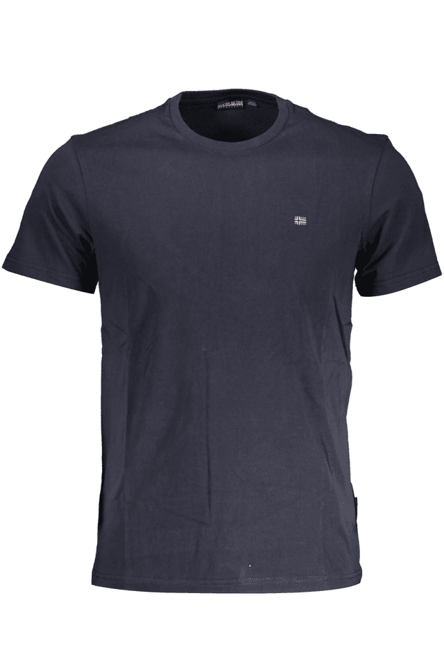 3454NAPAPIJRI T-SHIRT MANICHE CORTE UOMO BLU