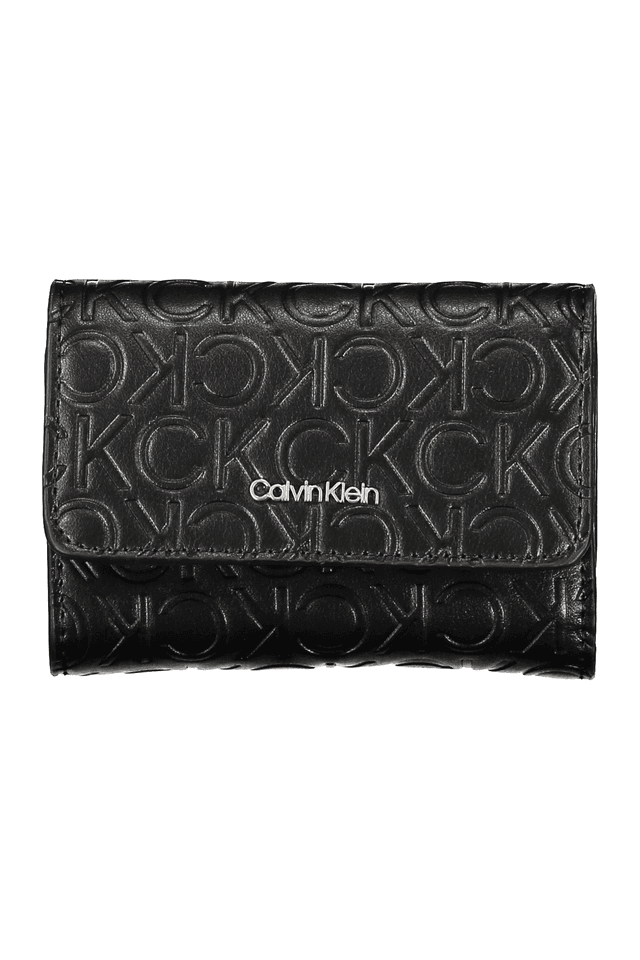 7251CALVIN KLEIN PORTAFOGLIO DONNA NERO