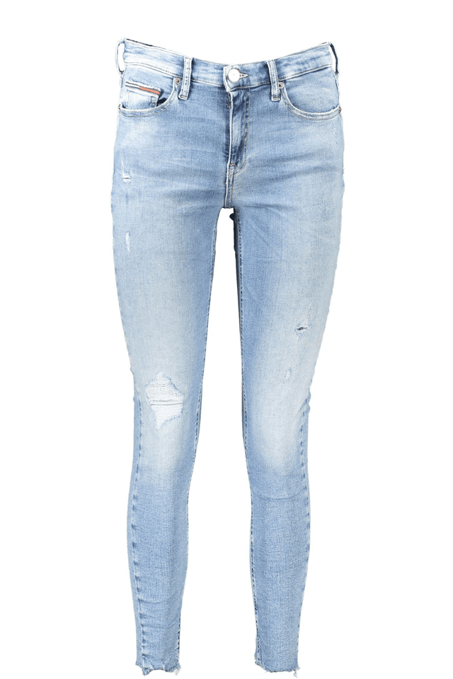 6968TOMMY HILFIGER JEANS DENIM DONNA AZZURRO