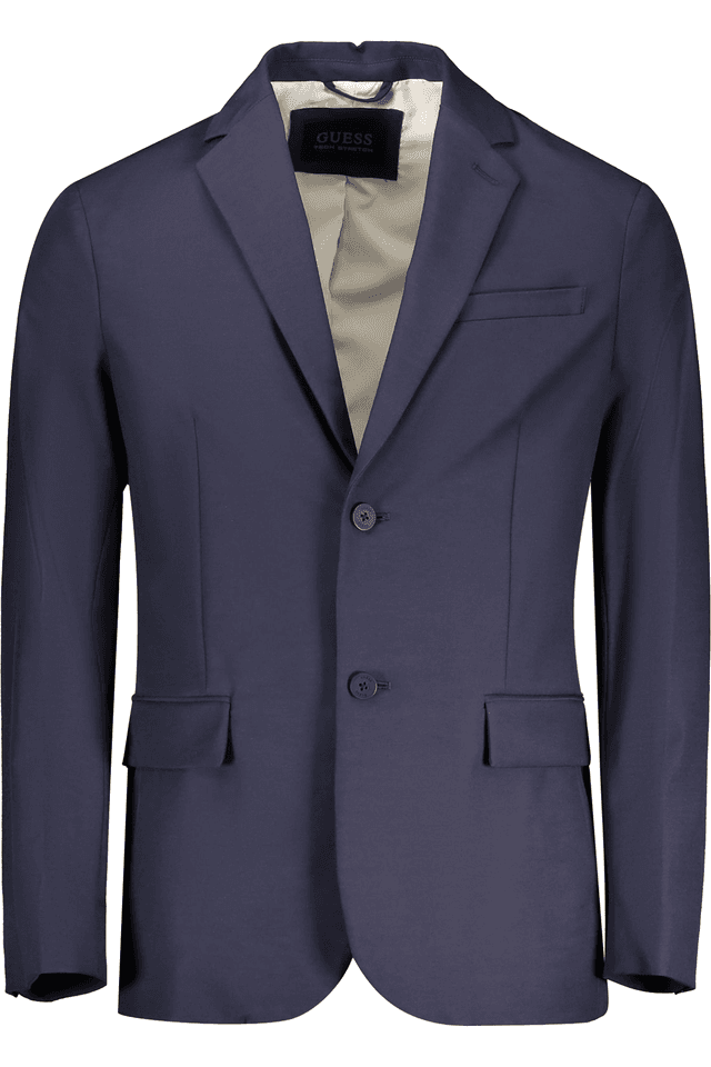 10483GUESS JEANS GIACCA CLASSICA UOMO BLU
