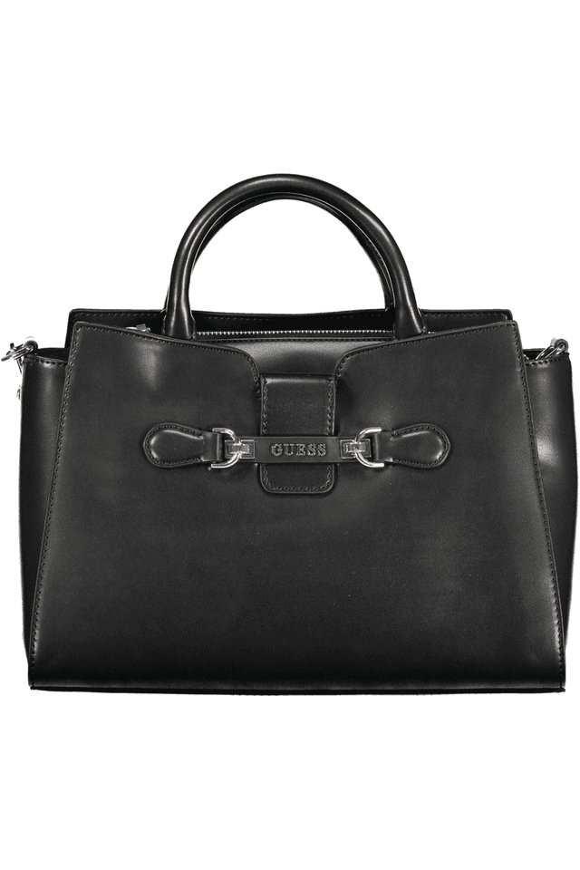 10448GUESS JEANS BORSA DONNA NERO