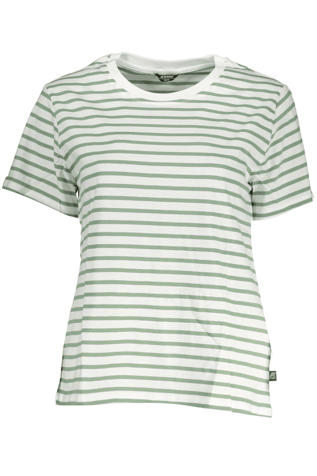 7903K-WAY T-SHIRT MANICHE CORTE DONNA BIANCO