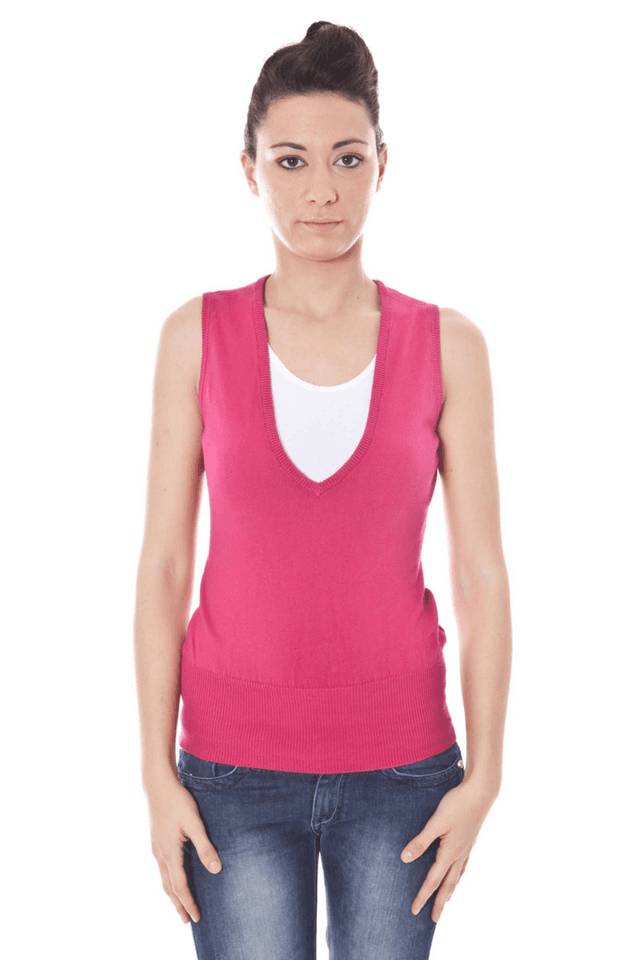 18DATCH GILET DONNA ROSA