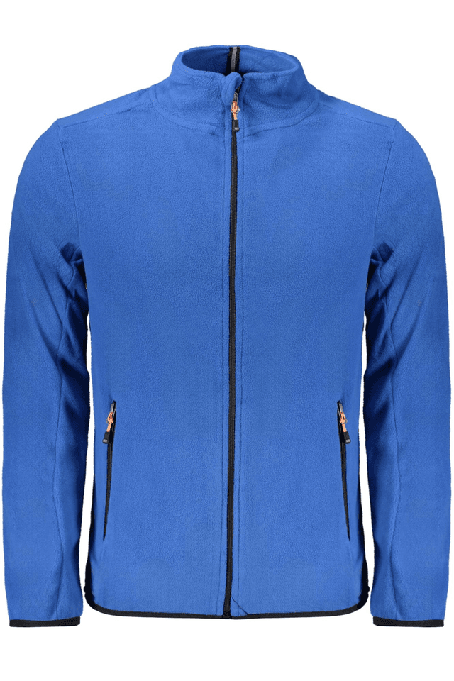 10182NORWAY 1963 FELPA CON ZIP UOMO BLU