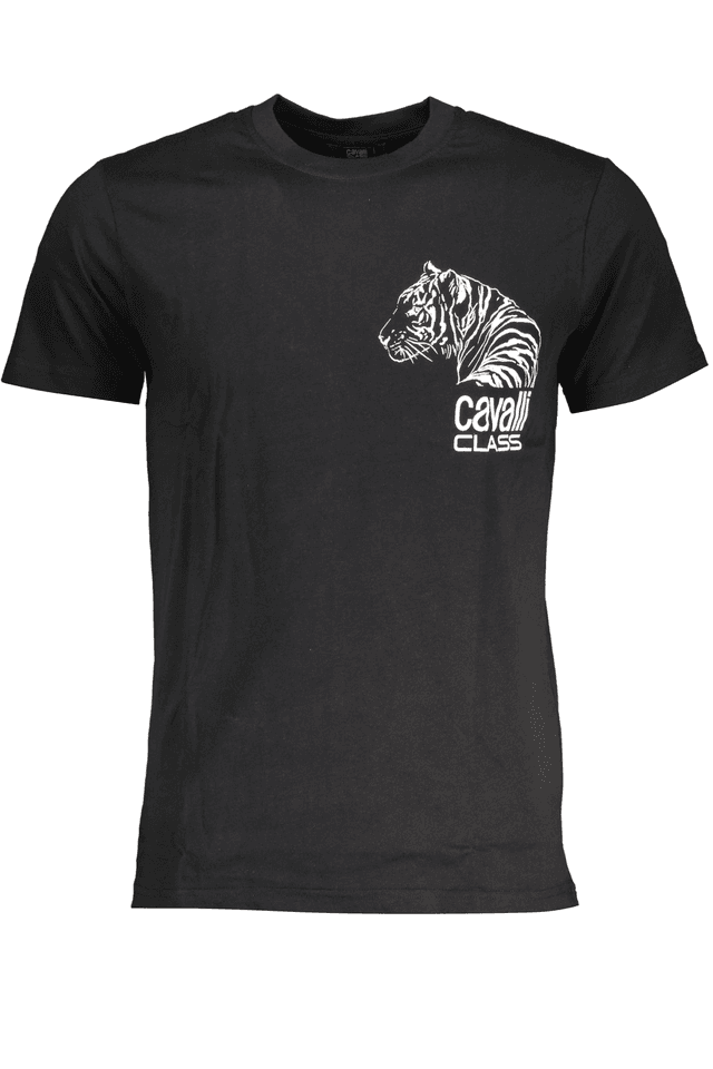 7733CAVALLI CLASS T-SHIRT MANICHE CORTE UOMO NERO