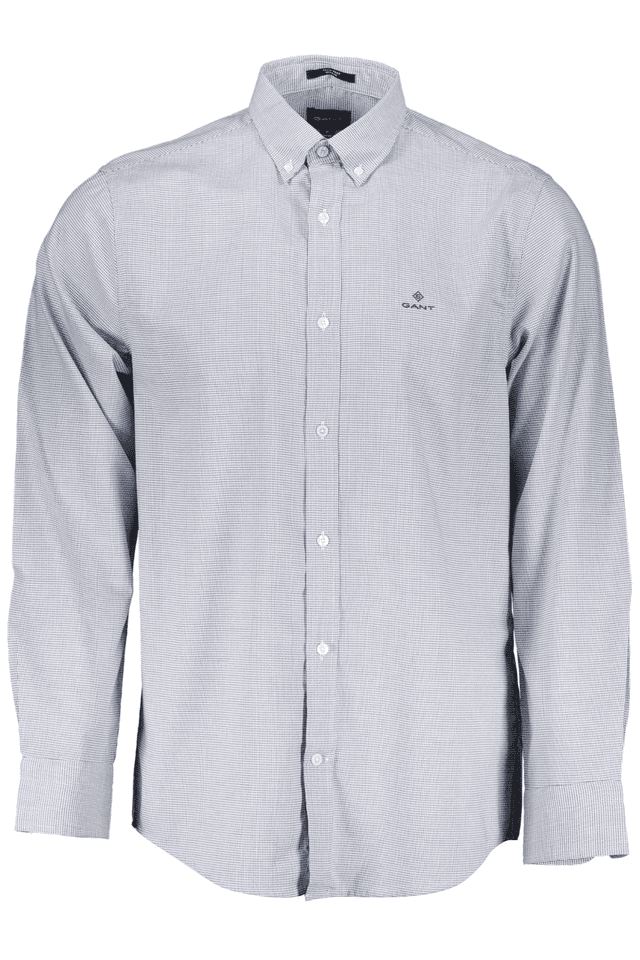 1998GANT CAMICIA MANICHE LUNGHE UOMO BLU