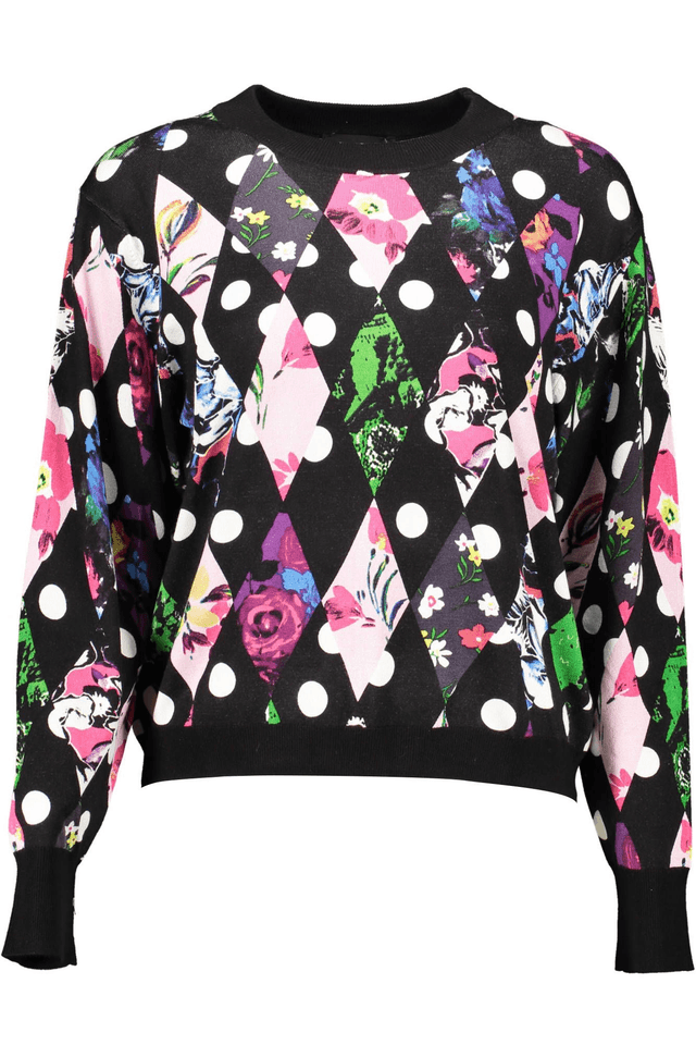 1200DESIGUAL MAGLIA DONNA NERO