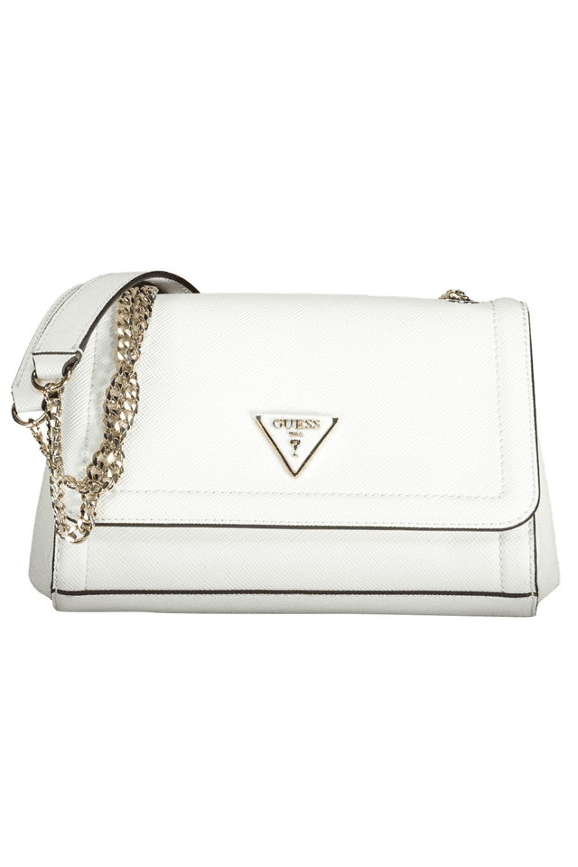 8908GUESS JEANS BORSA DONNA BIANCO