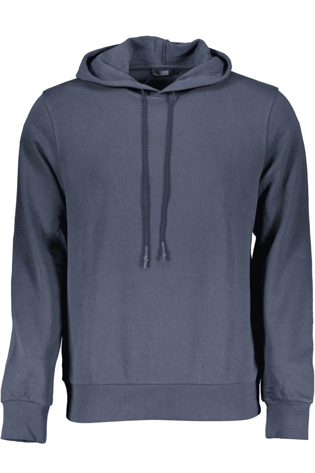 1383CAVALLI CLASS FELPA SENZA ZIP UOMO BLU
