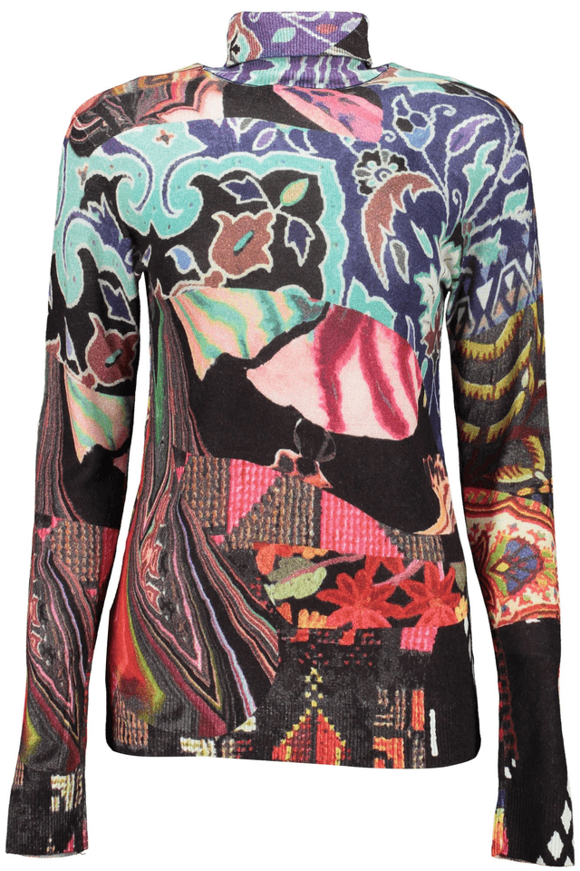 1199DESIGUAL MAGLIONE DONNA NERO