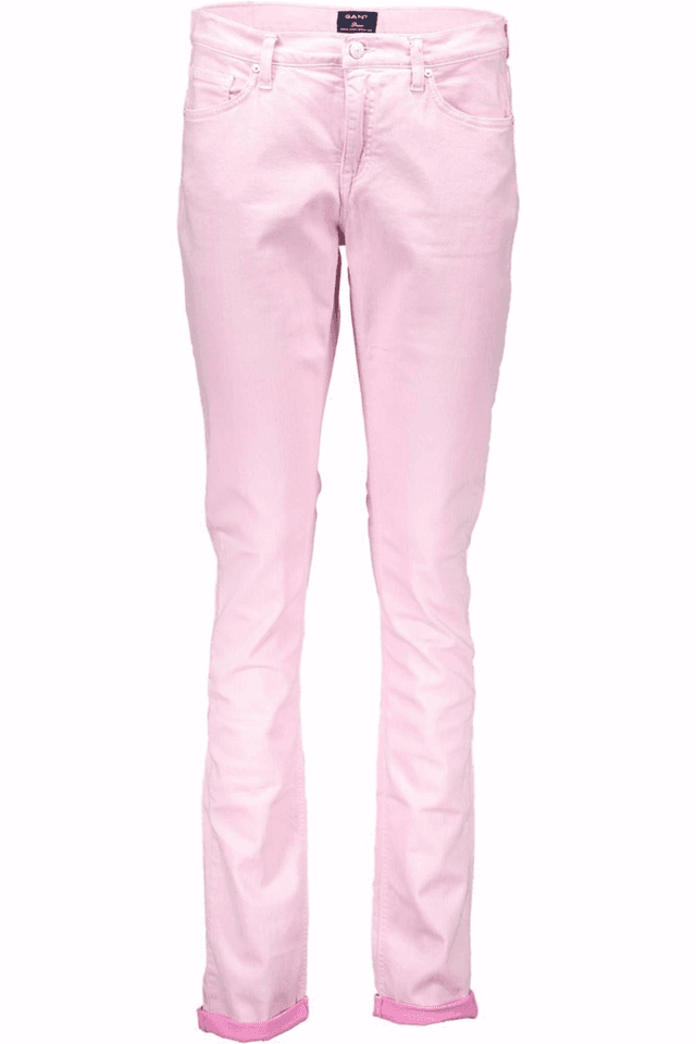 567GANT PANTALONE DONNA ROSA