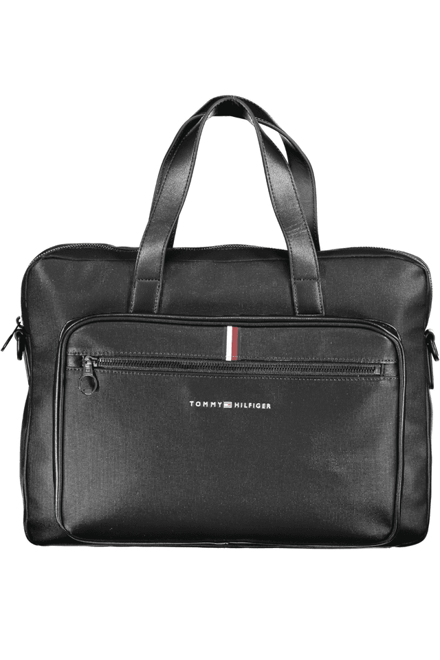 7330TOMMY HILFIGER CARTELLA UOMO NERO