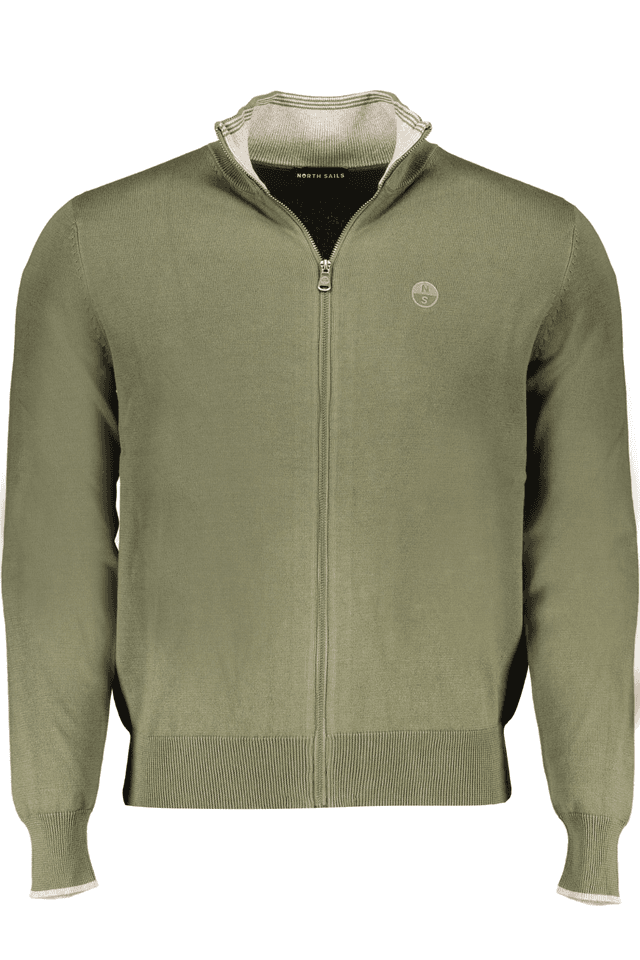 8589NORTH SAILS CARDIGAN UOMO VERDE