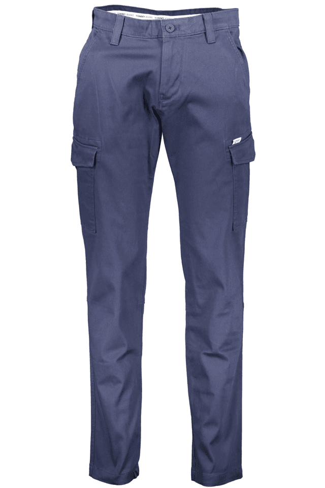 1986TOMMY HILFIGER PANTALONE UOMO BLU