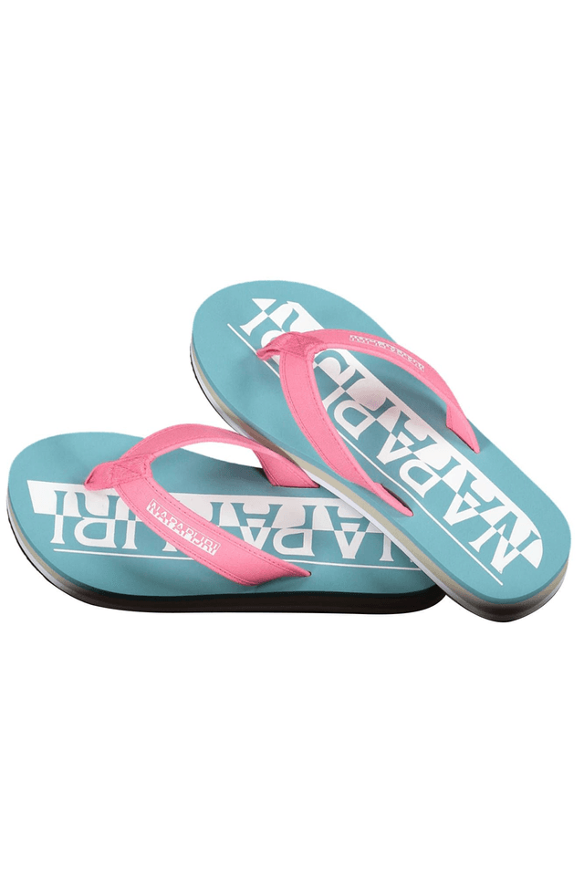 4250NAPAPIJRI SHOES CALZATURA CIABATTA DONNA AZZURRO