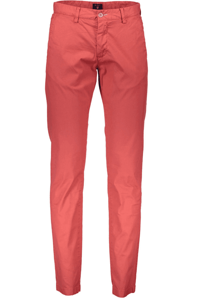 762GANT PANTALONE UOMO ROSSO