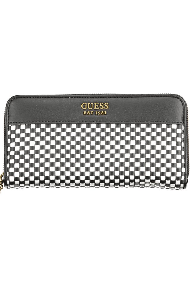 2068GUESS JEANS PORTAFOGLIO DONNA NERO