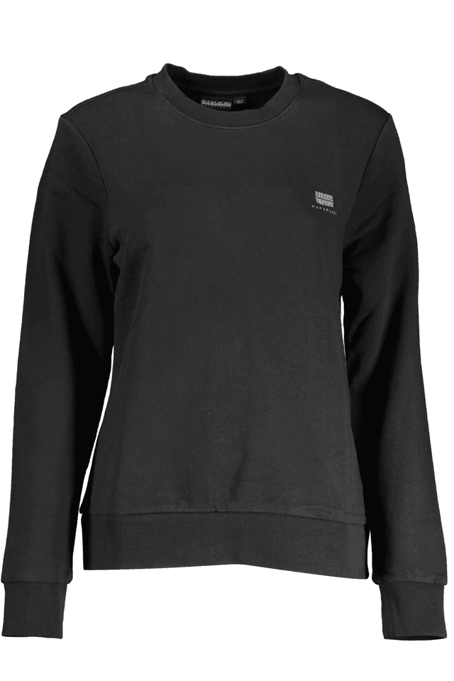 3421NAPAPIJRI FELPA SENZA ZIP DONNA NERO