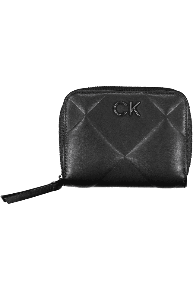 6487CALVIN KLEIN PORTAFOGLIO DONNA NERO