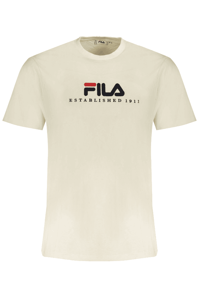 10153FILA T-SHIRT MANICHE CORTE UOMO BEIGE