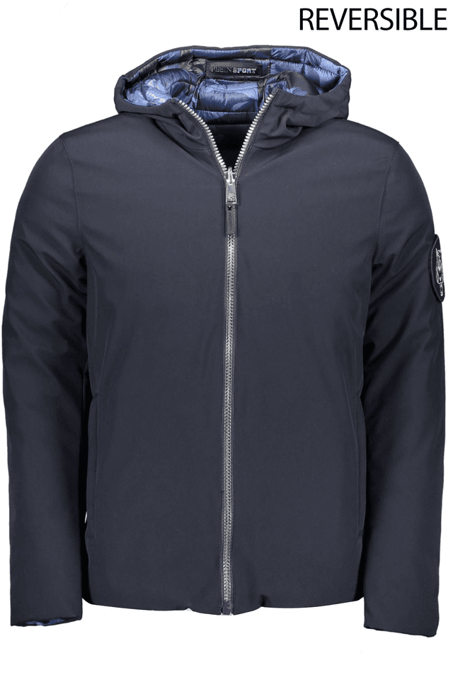 1271PLEIN SPORT GIUBBOTTO UOMO BLU