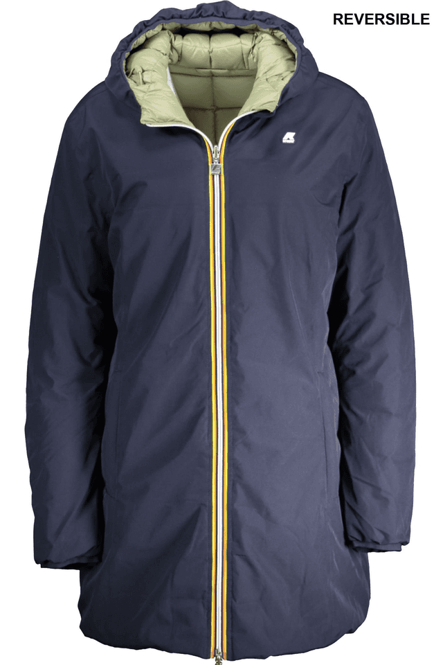 9212K-WAY GIUBBOTTO DONNA BLU
