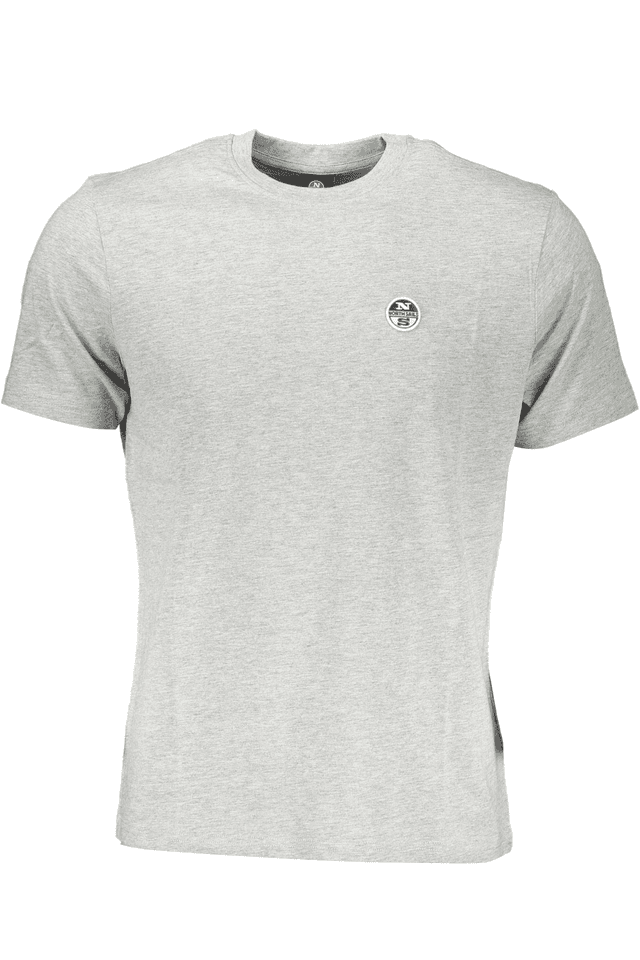 7164NORTH SAILS T-SHIRT MANICHE CORTE UOMO GRIGIO
