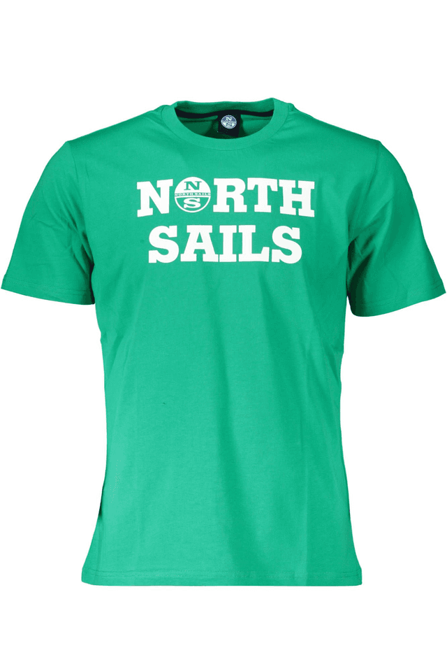 2854NORTH SAILS T-SHIRT MANICHE CORTE UOMO VERDE