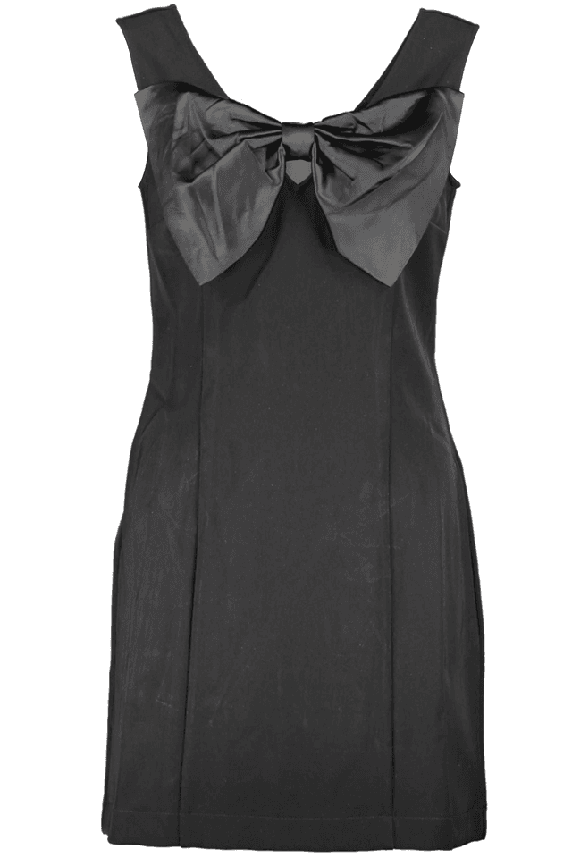 320GUESS JEANS ABITO CORTO DONNA NERO
