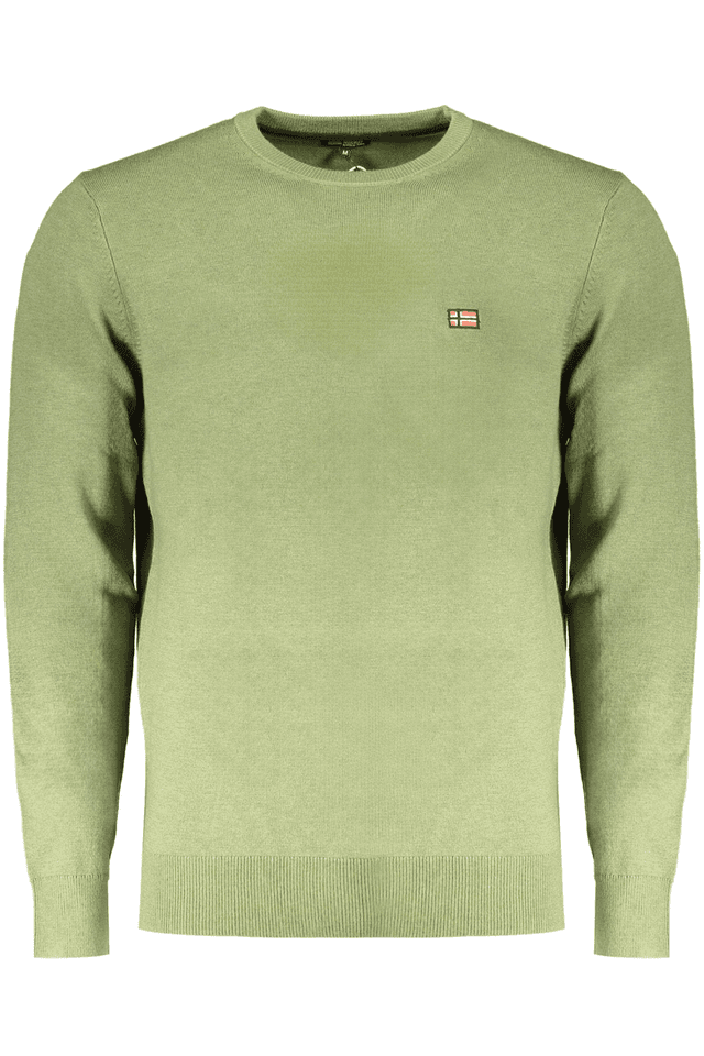 10300NORWAY 1963 MAGLIA UOMO VERDE