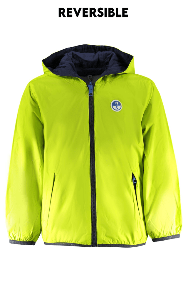 8743NORTH SAILS GIACCA SPORTIVA BAMBINO VERDE