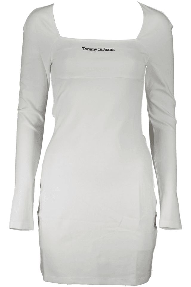 3113TOMMY HILFIGER ABITO CORTO DONNA BIANCO
