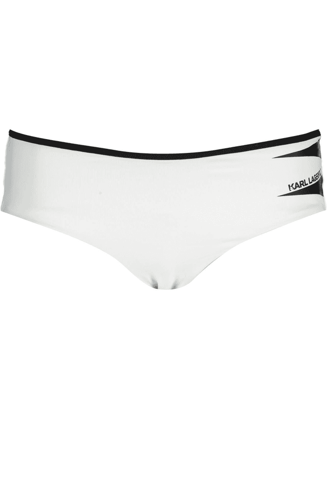2952KARL LAGERFELD BEACHWEAR COSTUME PARTE SOTTO DONNA BIANCO