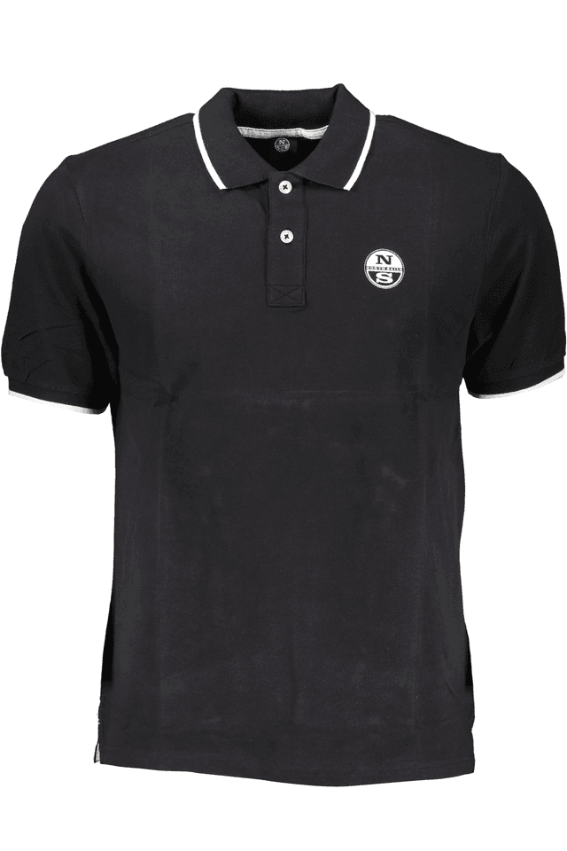 7095NORTH SAILS POLO MANICHE CORTE UOMO NERO