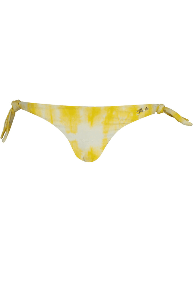 2941KARL LAGERFELD BEACHWEAR COSTUME PARTE SOTTO DONNA GIALLO