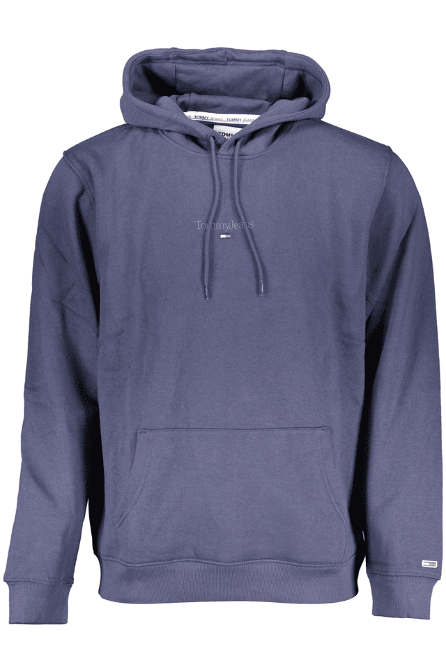 6391TOMMY HILFIGER FELPA SENZA ZIP UOMO BLU