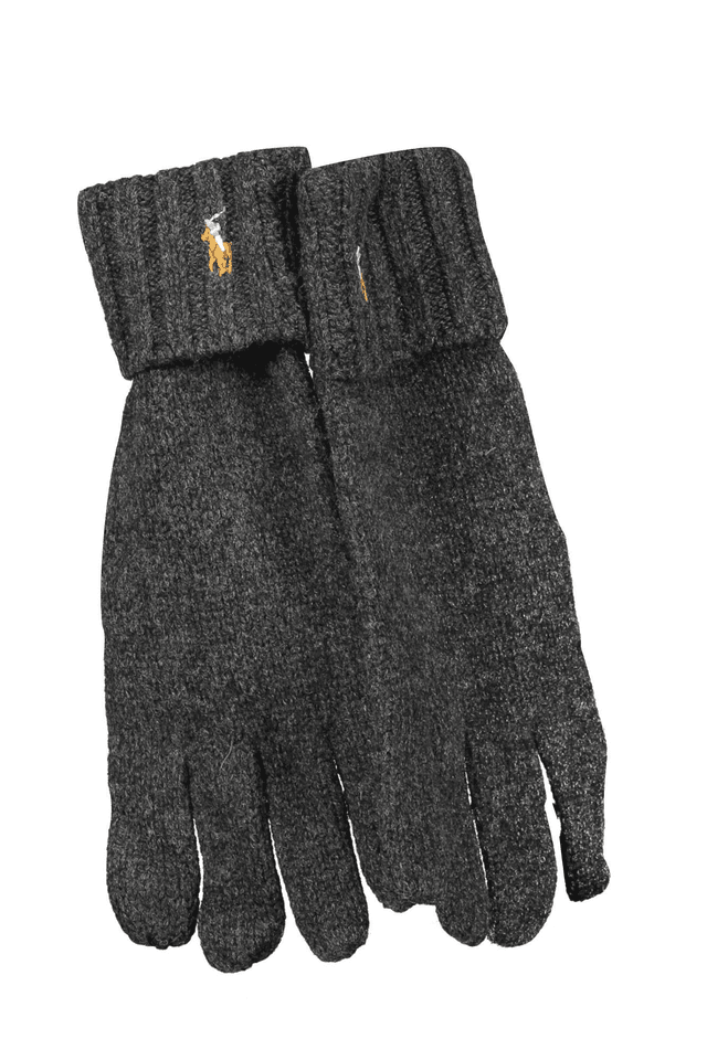 2291RALPH LAUREN GUANTI UOMO GRIGIO