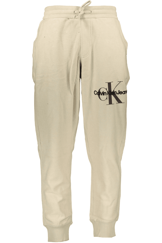 2582CALVIN KLEIN PANTALONE UOMO BEIGE