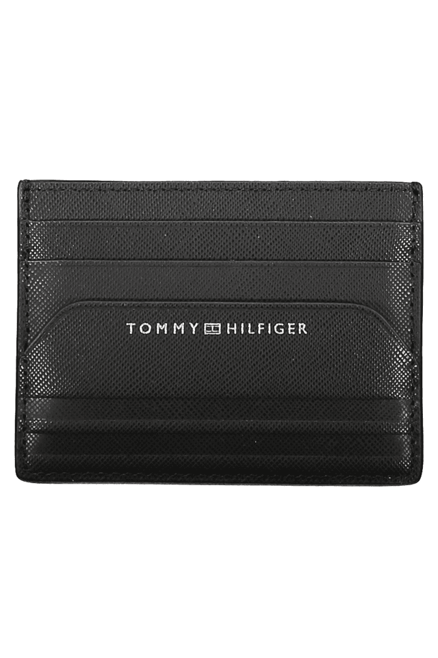 3730TOMMY HILFIGER PORTAFOGLIO UOMO NERO