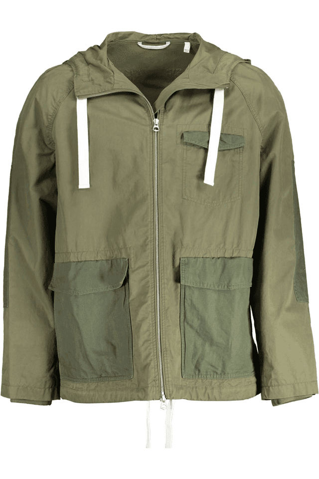 392GANT GIACCA SPORTIVA UOMO VERDE