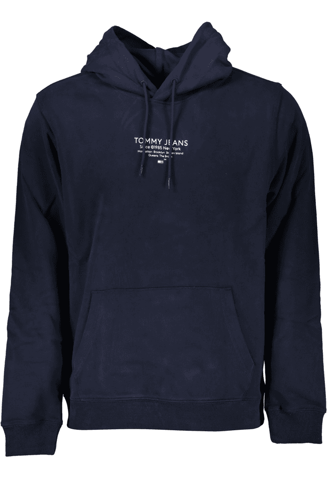 7199TOMMY HILFIGER FELPA SENZA ZIP UOMO BLU