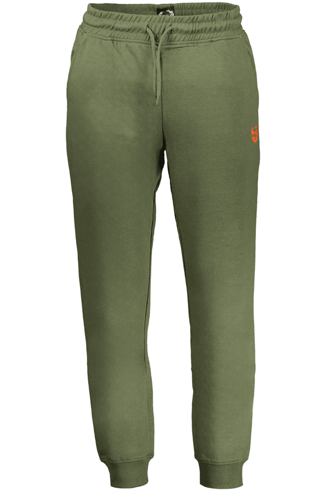 9640GIAN MARCO VENTURI PANTALONE UOMO VERDE