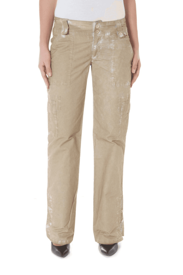 405PHARD PANTALONE DONNA BEIGE