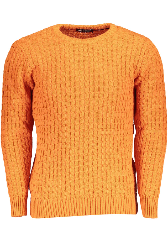 6055U.S. GRAND POLO MAGLIONE UOMO ARANCIO