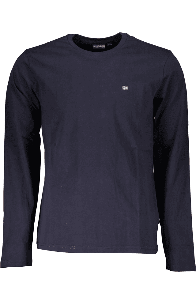 5656NAPAPIJRI T-SHIRT MANICHE CORTE UOMO BLU