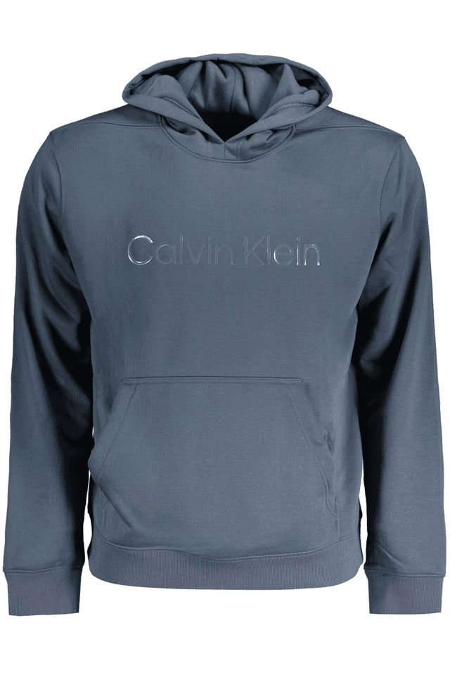 10546CALVIN KLEIN FELPA SENZA ZIP UOMO BLU