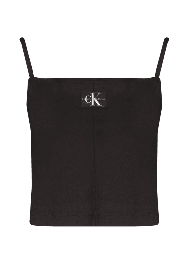 9798CALVIN KLEIN TOP DONNA NERO
