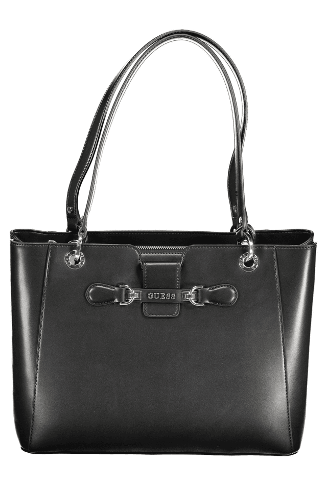 9911GUESS JEANS BORSA DONNA NERO
