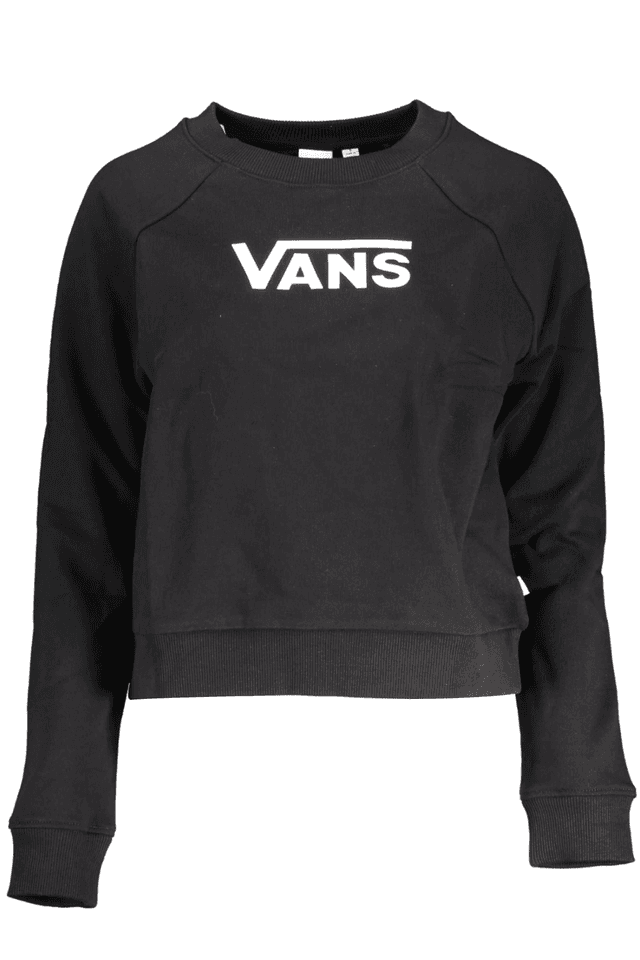 3287VANS FELPA CON ZIP DONNA NERO