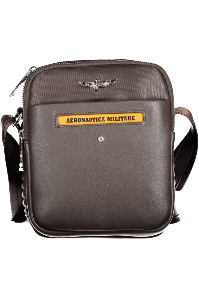 3189AERONAUTICA MILITARE TRACOLLA UOMO MARRONE